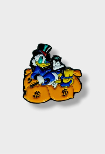 Pin Broche Metálico Mc Pato Donald Billete 