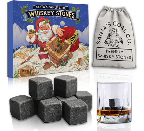 15 Piedras De Whisky En Caja De Regalo - Lista Traviesa De R
