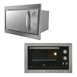 Microondas Philco 30l Emb.+ Forno Elet. Fischer 44l Emb 220v