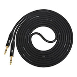 Lyxpro ¼  Trs A ¼  Trs Cable Balanceado 15 Pies Macho A Ma