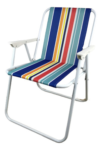 Silla De Camping Piscina Playa Plegable Liviana Colores