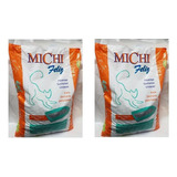 Michi Feliz Piedritas Piedras P/ Gatos 100% Natural 2 X 1.8k