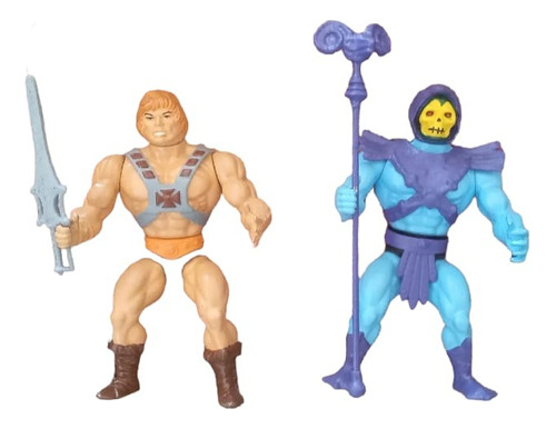 Combo He-man Y Skeletor Impresos En 3d Escala 1:1