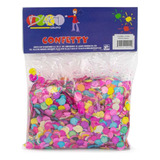 9pzas Confetti Jumbo Multicolor D'art Bolsa 100 Gms.