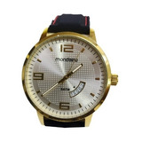 Relógio Masculino Dourado Mondaine Com Nfe