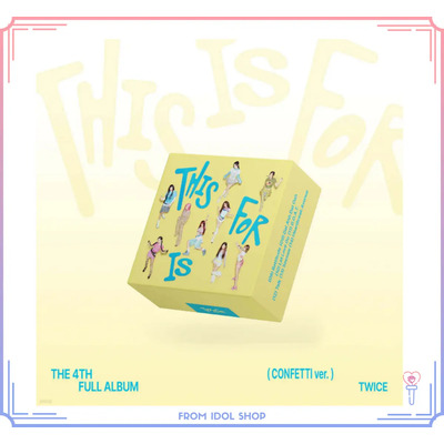 A Twice 4th Album - This Is For ( Confetti Ver. ) Original | Meses sin interés