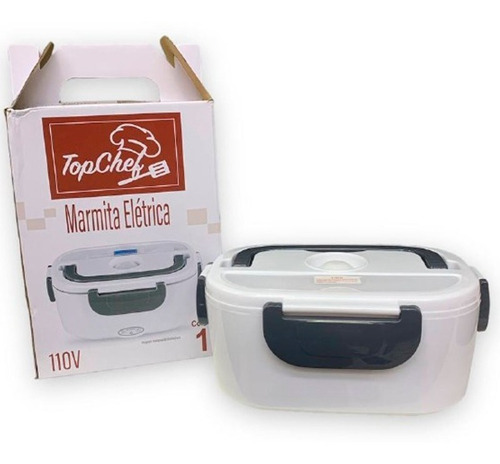 Marmita Térmica Életrica 110v Plástico Portátil Gourmet 