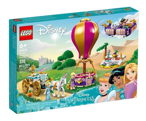 Kit Lego Disney Viaje Encantado De Las Princesas 43216 3+ Cantidad De Piezas 320