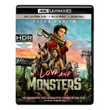 Amor Y Monstruos Love Monsters Pelicula 4k Ultra + Blu-ray 