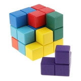 Cubo Desarmable Colores Barios Rompecabezas 