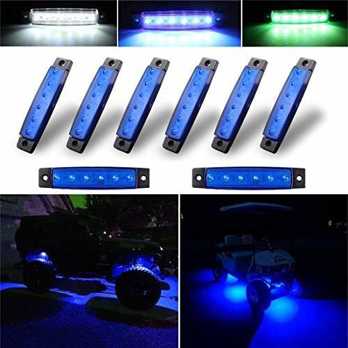 Luces Led Para Exterior De Coche 76.8 Cm Botepon Azul