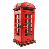 Cabine Telefonica De Londres Mdf Decorativo 