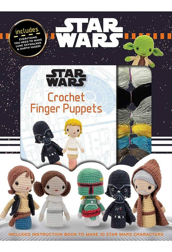 Star Wars Crochet Finger Puppets - Personagens De Croche