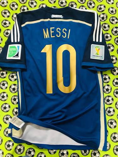 Jersey adidas Argentina Final Mundial 2014 Lionel Messi M