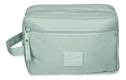 Cartuchera Talbot Wanderlust Lisa 3 Cierres Color Verde Pastel