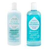 Shampoo + Enjuague Acido Hialuronico Sin Sulfatos - Han 