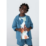 Camisa Infantil Manga Longa Hering Kids