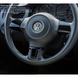 Apliques Volante Volkswagen Vw Bora Gol Voyage 3 Pzas Negro