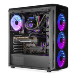 Gabinete Gamer Hummer Tgm + 4 Ventiladores Argb Full Color