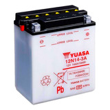 Bateria Moto Yuasa 12n14-3a =yb14l-a2 Yuasa 12n14-3a Honda C