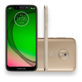  Moto G7 Play Dual Sim 32 Gb Ouro-fino 2 Gb Ram + Brinde