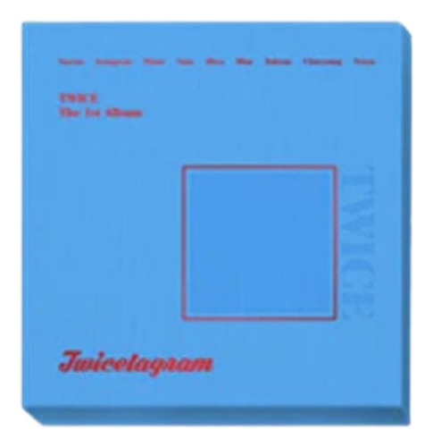 Twice Album Oficial Twicetagram Versión Azul