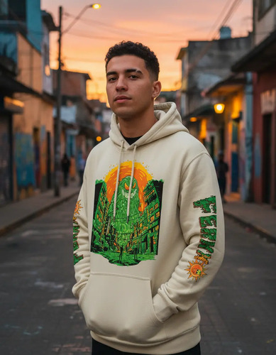 Sudadera Ferxxocalipsis Slime Monster Feid Ciudad Drippy