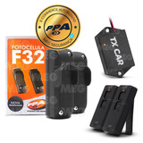 Kit Fotocélula Anti Esmagamento F32 Ppa 2 Controles Tx Car