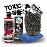 Toxic Shine | Kit Combo Lavado | Básico #55 | Shampoo + Cera