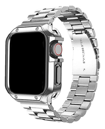 Correa De Metal Para Apple Watch, Correa De 45 Mm, 41 Mm, 44