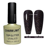 Top Con Glitter Charm Limit 10ml Ultrafino Meline 