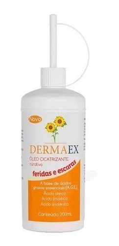 Dermaex Oleo De Girassol C/age P/curativo 200ml
