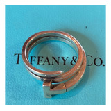 Anillo T Square De Varias Vueltas Tiffany & Co Plata 8