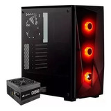 Gabinete Corsair Spec Delta Tg Rgb C/fuente 550w 80+ Bronze Color Negro