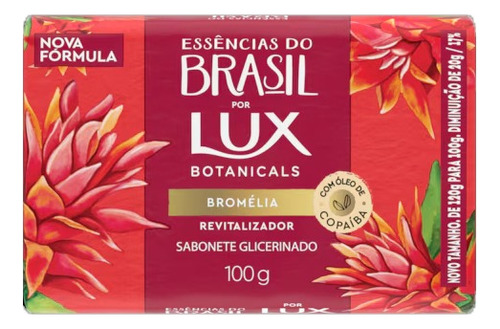 Sabonete Lux Glicerinado Essências Do Brasil 100g