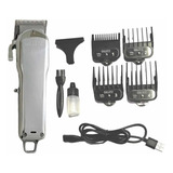 Máquina De Cortar Cabelo Galletz K-1 Cor Prateado 110v/220v