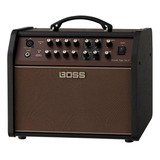 Amplificador Boss Acoustic Singer Live Transistor Para Guitarra De 60w Color Marrón 100v/240v