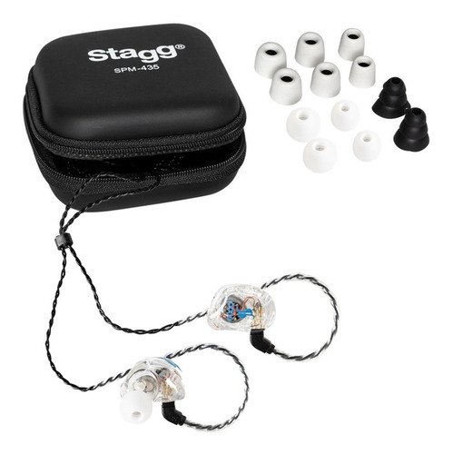 Auricular In-ear Para Monitoreo Profesional Stagg Spm-435