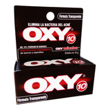 Contra Acné Oxy 10% Transparente X 30 - g a $28500