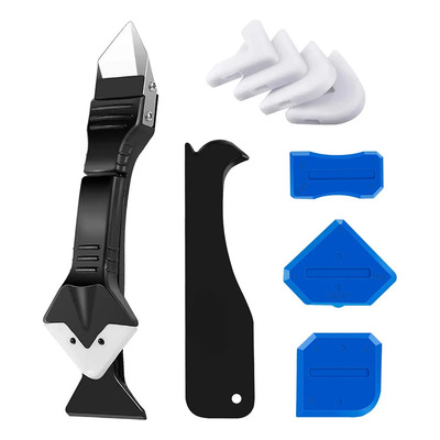 Herramientas De Calafateo De Silicona Para Cocina Baño 9pcs