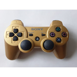 Control Playstation 3 Dorado Dualshock 3 Sixaxix Original