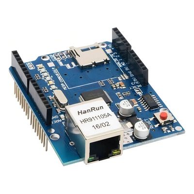 Arduino Ethernet Shield W5100 Ranura MicroSD 10\u002F100 Mbps Compatible Uno Mega | MercadoLibre