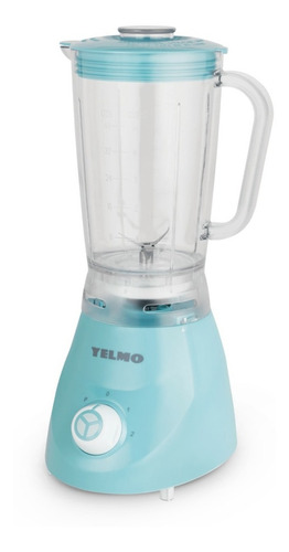 Licuadora Yelmo 1.5 L Jarra Plastico 220v Celeste Oferta    