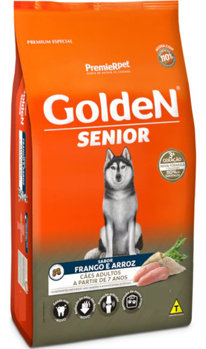 Golden Formula Ração Para Cães Sênior Frango 15kg