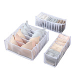 Organizador Ropa Interior (3 Piezas) Para Cajón Color Blanco