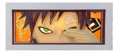 Caja De Luces Led Nocturnas Naruto Rgb