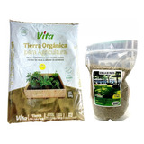 Semilla De Pasto Sol Y Sombra 1kg + Tierra Orgánica Vita 5kg