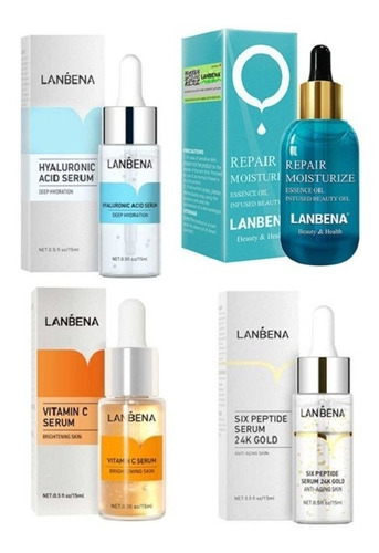 Serum Lanbena, Tratamiento Dermapen 4 Piezas