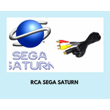 Cable Rca Audio Y Video Sega Saturn Consola