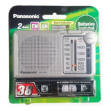 Radio Am/fm Panasonic Rf-p150d Color Plateado N/a